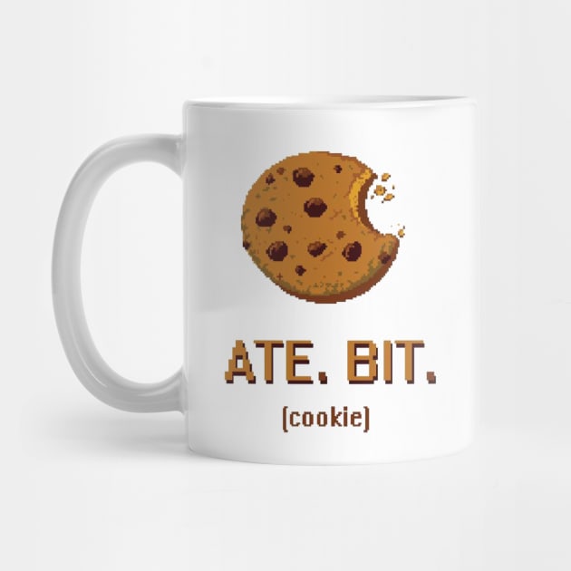 ATE. Bit. Cookie. (8-bit) by MGleasonIllustration